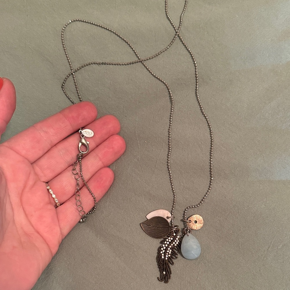 Aeropostale Silver Chain Necklace